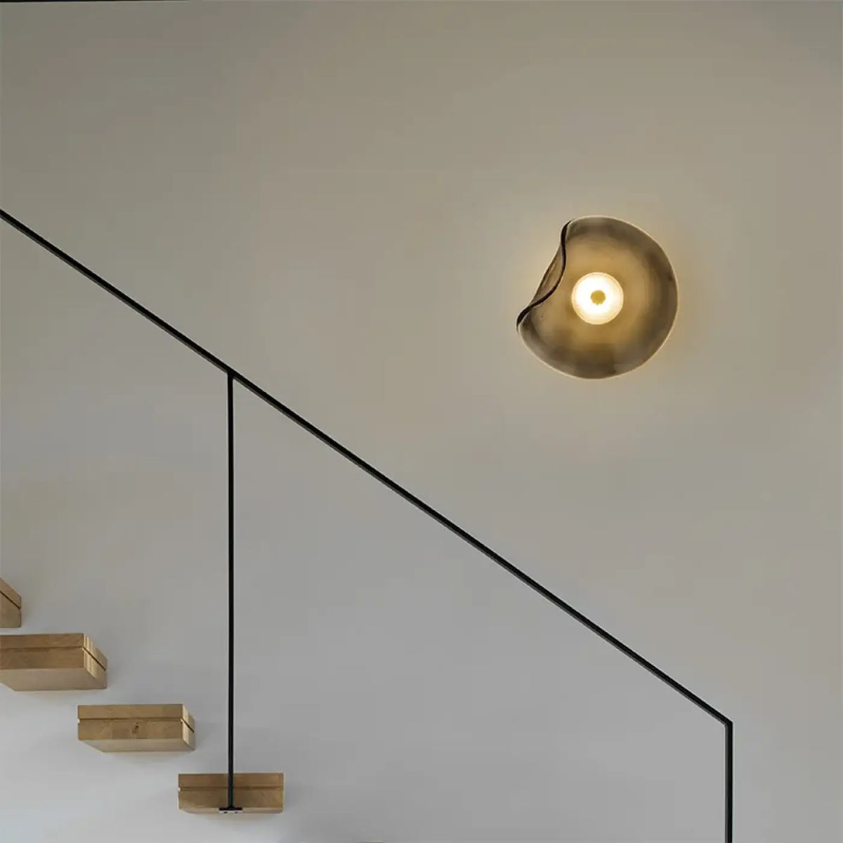 Applique Murale en Verre Soufflé Teinté – Fésis