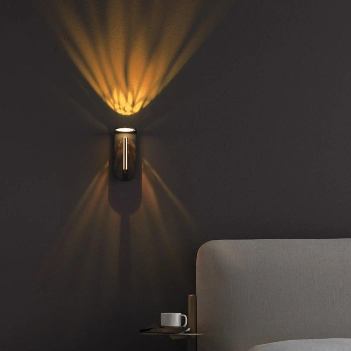 Applique Murale Projecteur Effet Flamme – Kova