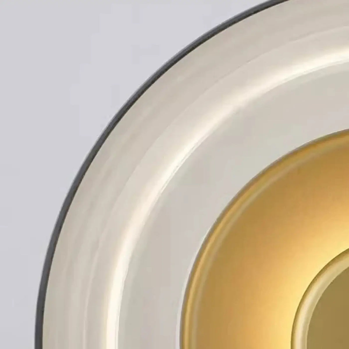 Applique Murale Rétro Abat-jour en Verre – Linelle