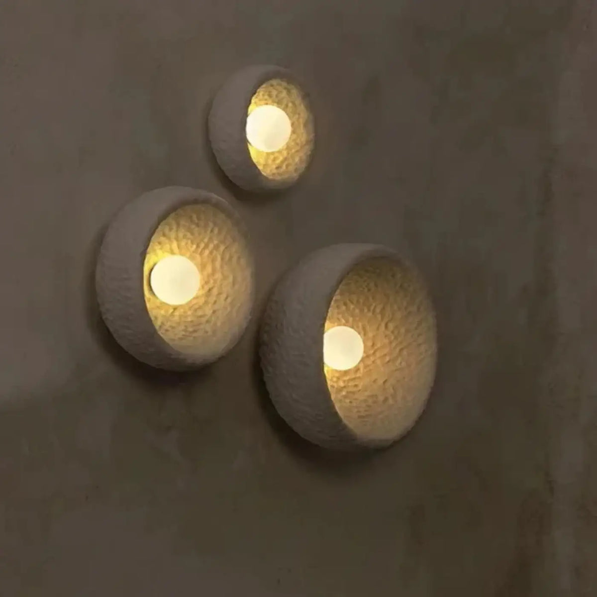 Applique Murale Ronde en Céramique LED – Jedel
