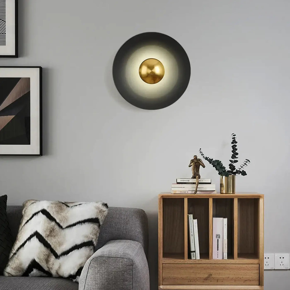 Applique Murale Ronde Colorée – Serette