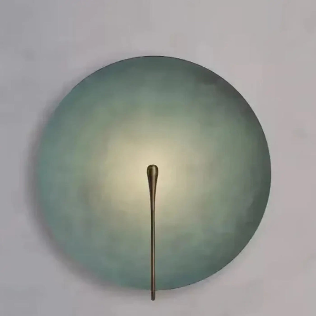 Applique Murale Ronde Disque en Métal – Jadio