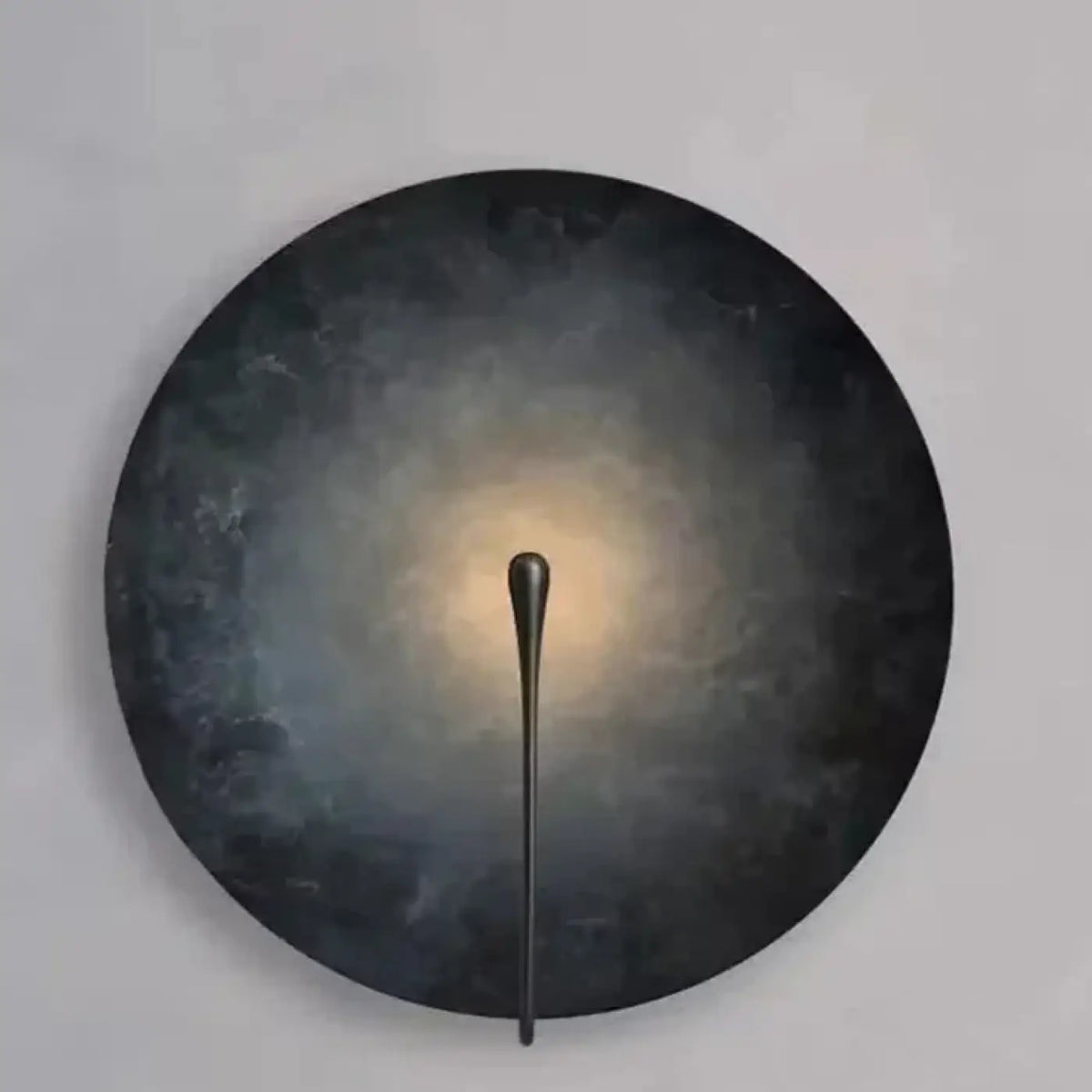 Applique Murale Ronde Disque en Métal – Jadio