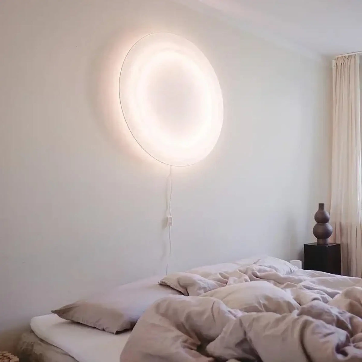 Applique Murale Ronde Multicolore Dimmable – Zirel