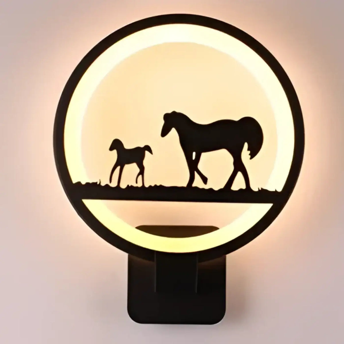 Applique Murale Ronde LED à Motifs – Fiso