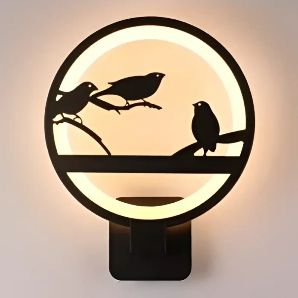 Applique Murale Ronde LED à Motifs – Fiso