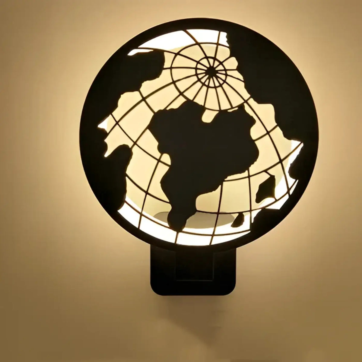 Applique Murale Ronde LED à Motifs – Fiso