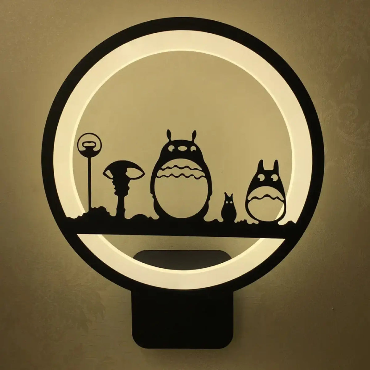 Applique Murale Ronde LED à Motifs – Fiso