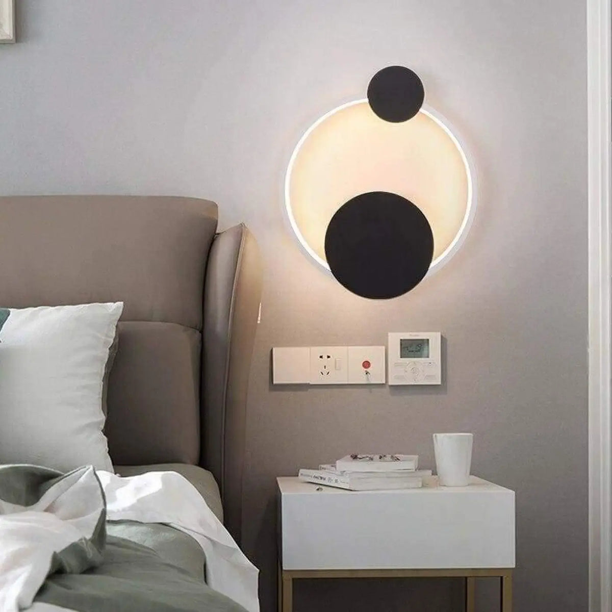 Applique Murale Ronde Minimaliste – Tovane