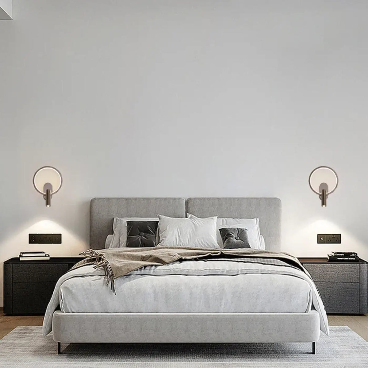 Applique Murale Tête de Lit Ronde – Zalan