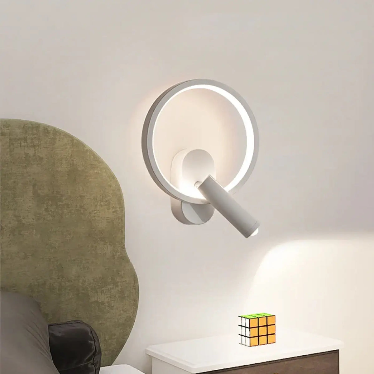 Applique Murale Tête de Lit Ronde – Zalan