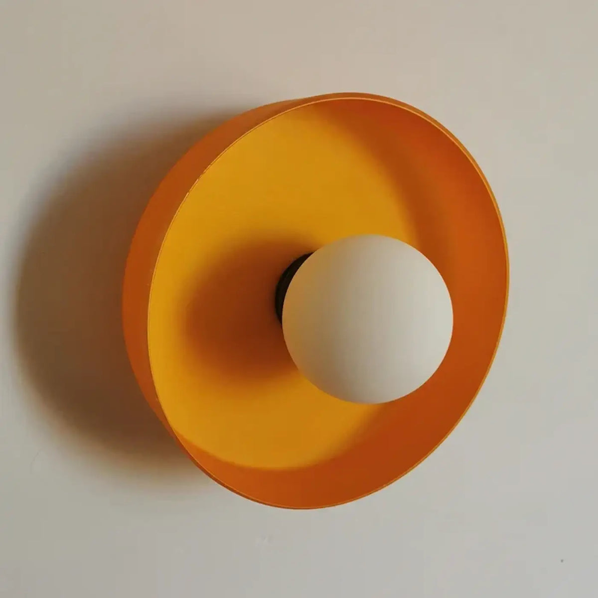 Applique Murale Ronde Verre et Boule – Jodon