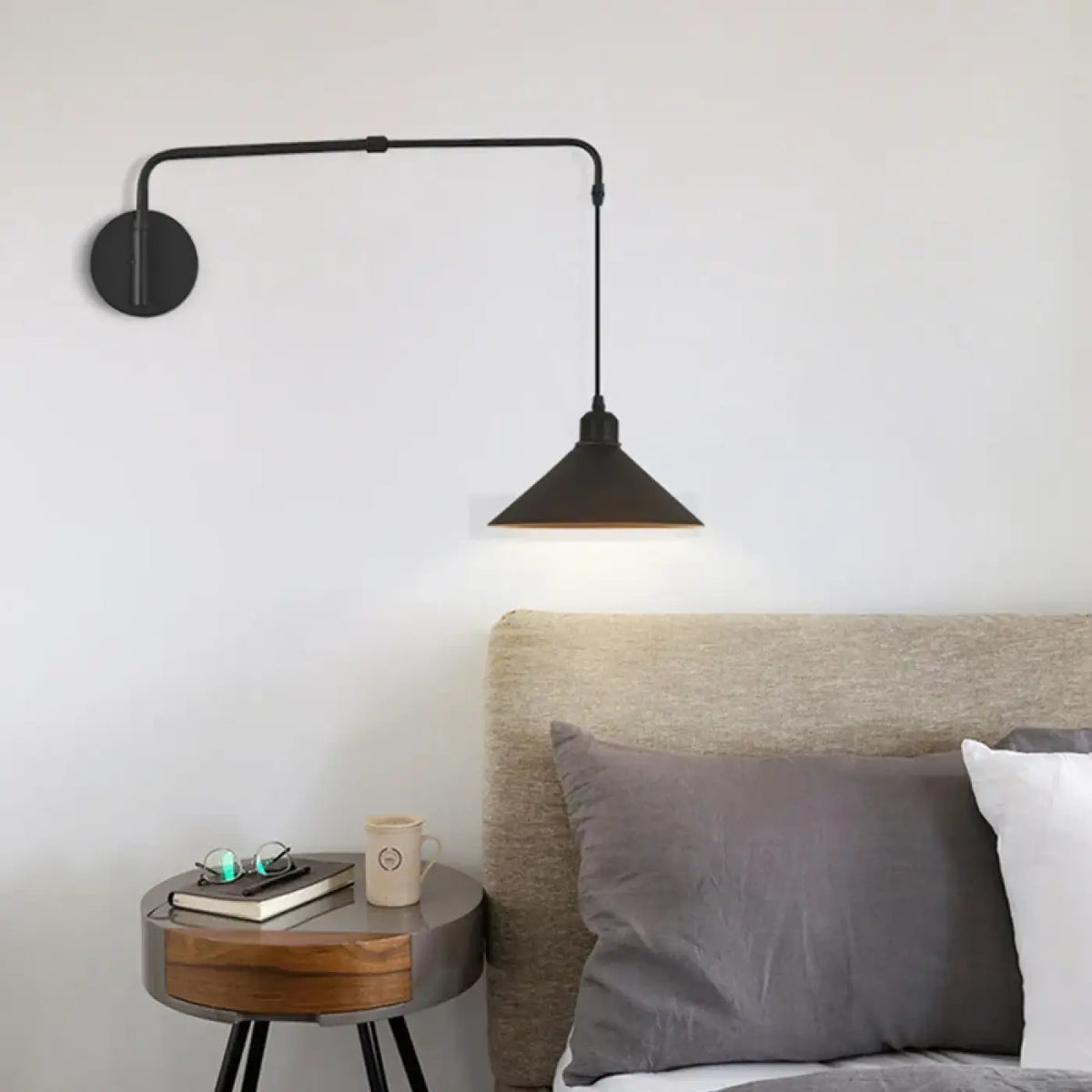 Applique Murale Scandinave à Bras Pivotant – Févane