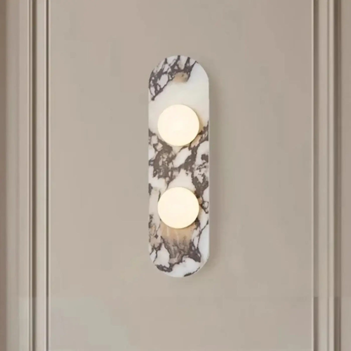 Applique Murale Scandinave Trois Boules Blanches – Bodon