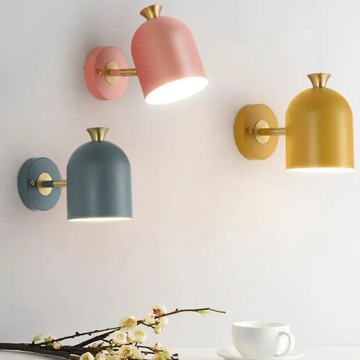 Applique Murale Scandinave Métal Mat – Kémette