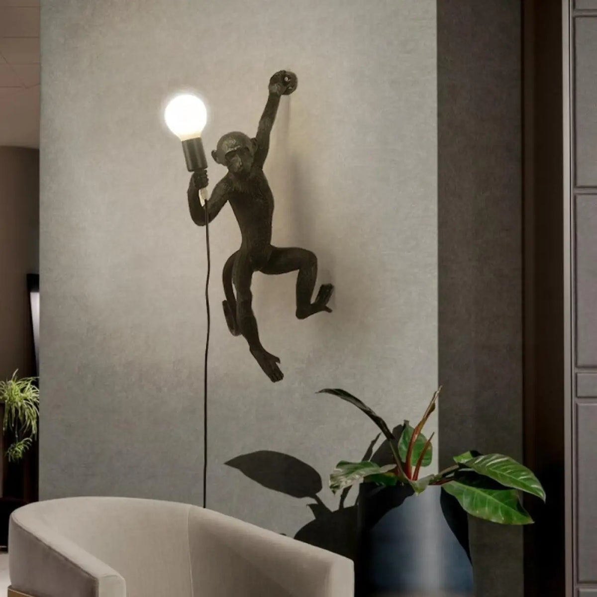 Applique Murale Singe – Teman