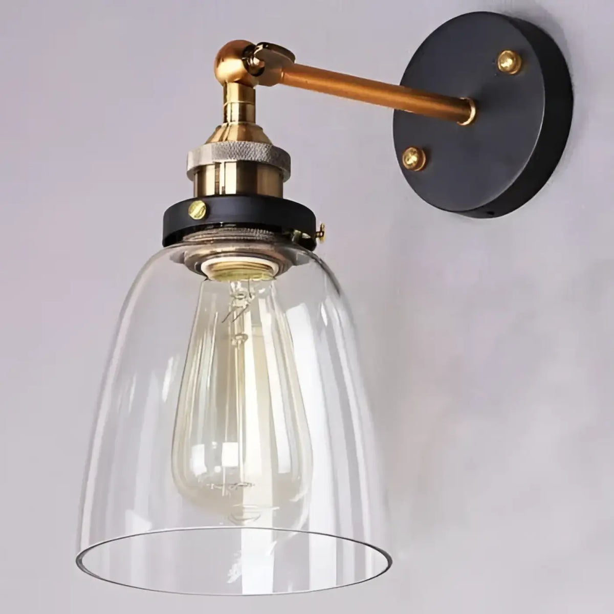 Applique Murale en Verre Vintage – Zova