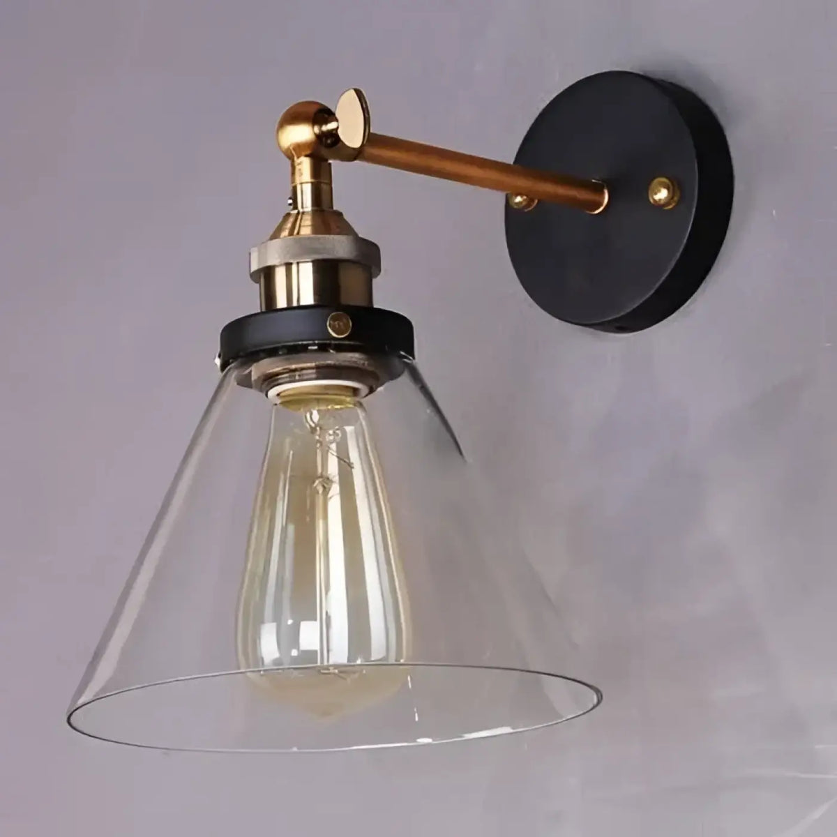 Applique Murale en Verre Vintage – Zova