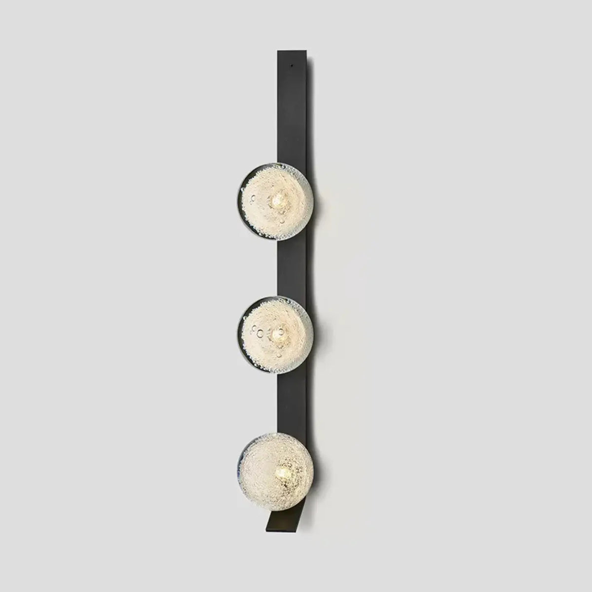 Applique Murale Verticale Globes en Verre – Falette