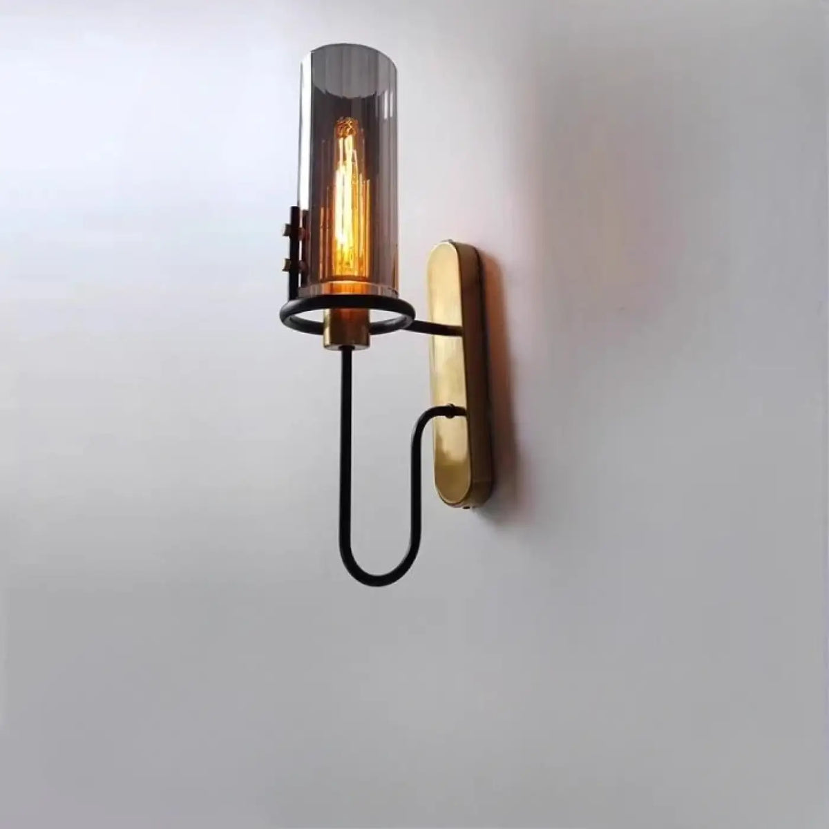 Applique Murale Vintage Cylindre en Verre – Zosan