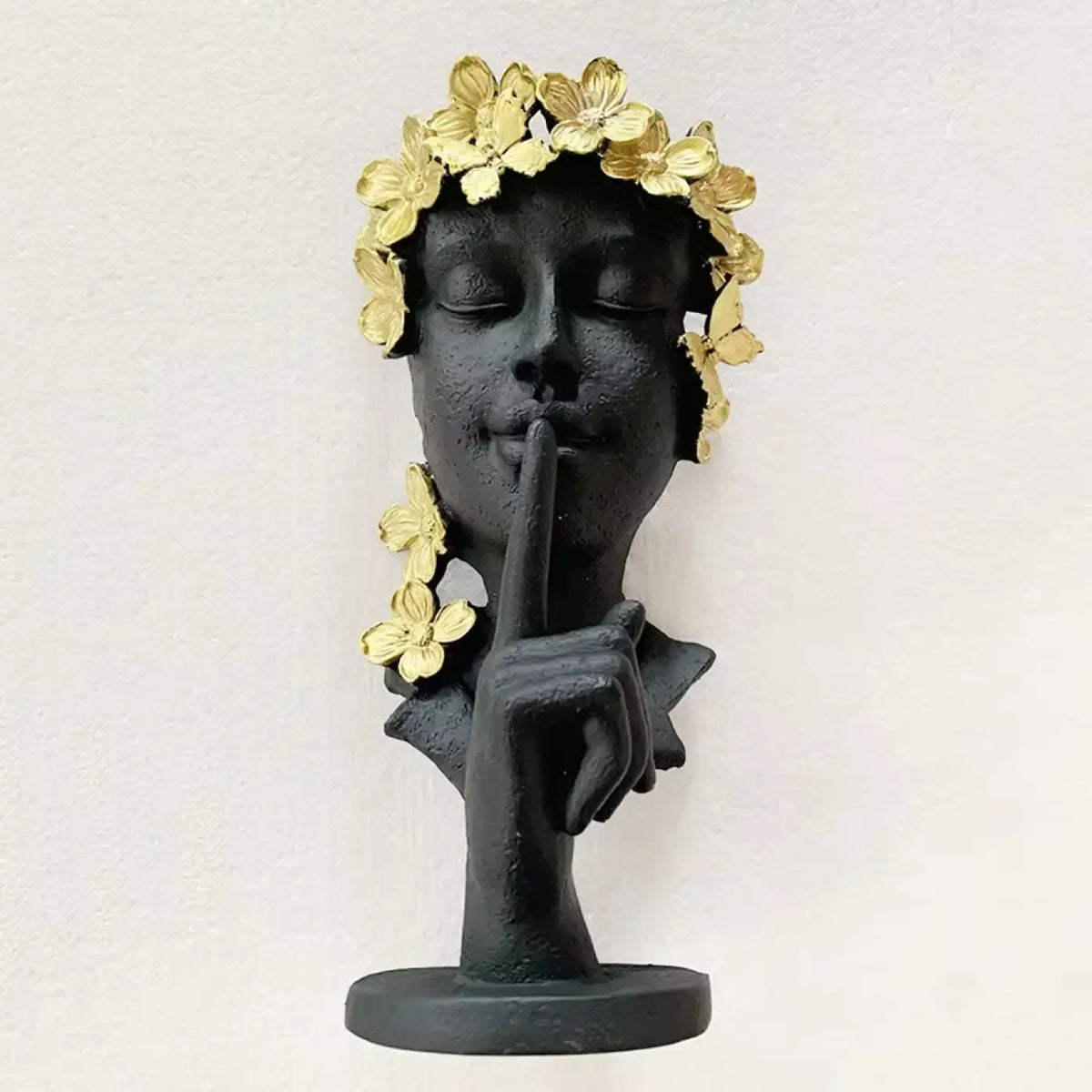 Applique Murale Visage Couronne de Lauriers – Ilan