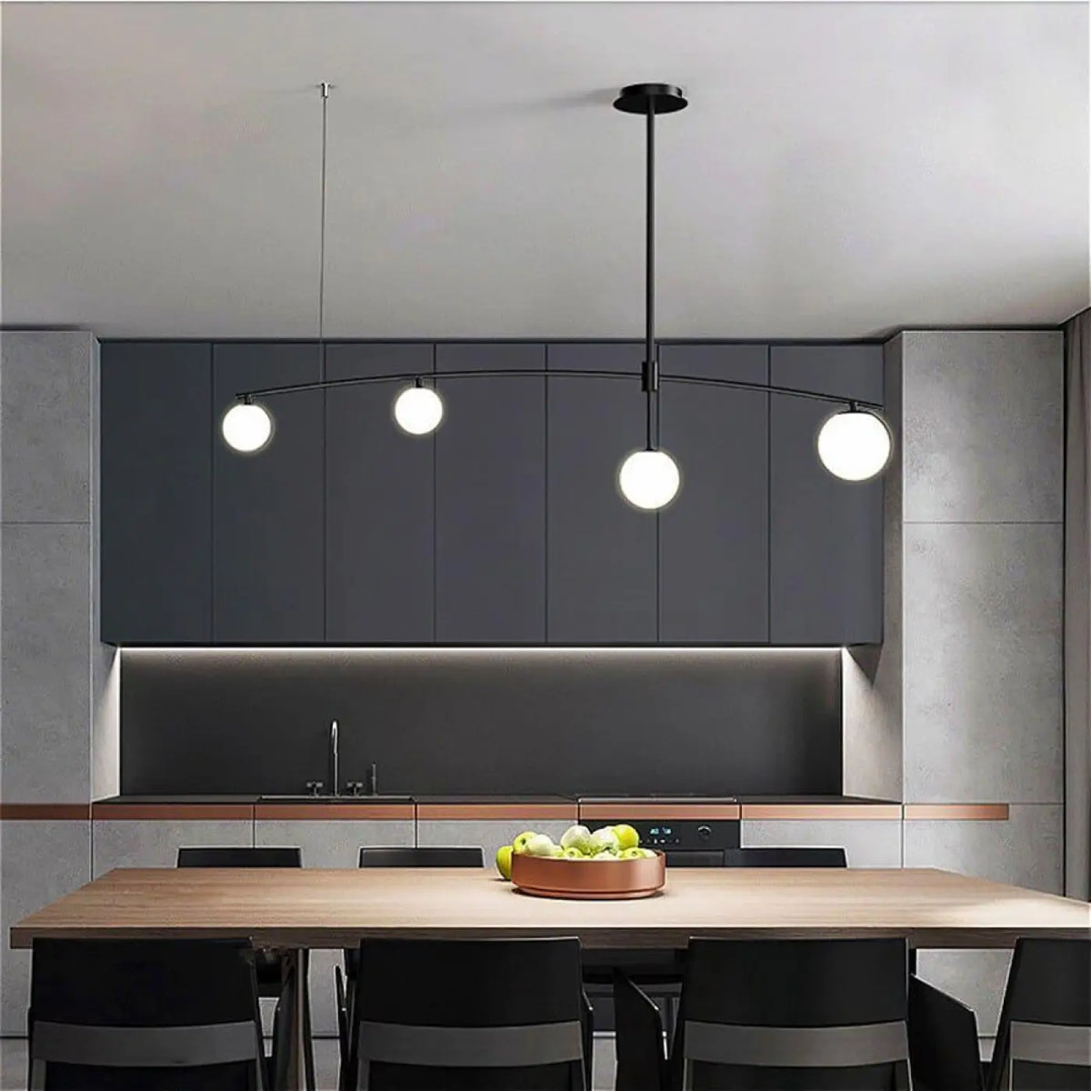 Suspension Boule en Verre – Dara