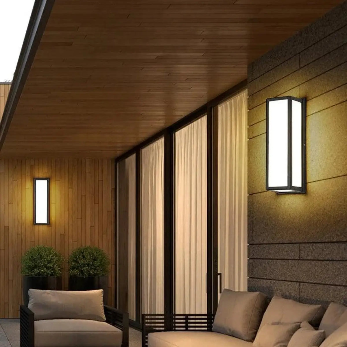 Luminaire Extérieur Minimaliste pour Terrasse – Kavio