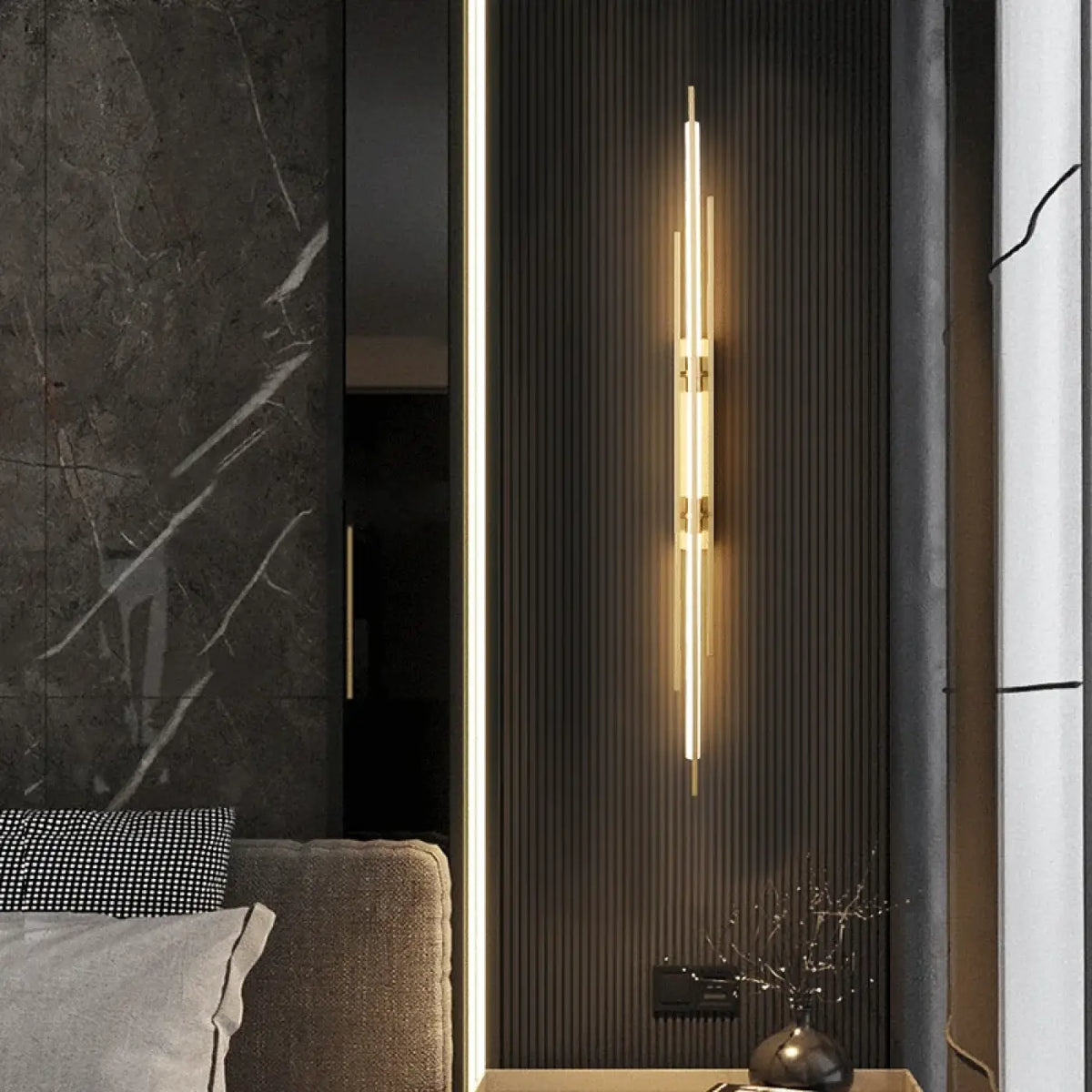 Applique Murale Tubulaire Fine LED – Farane