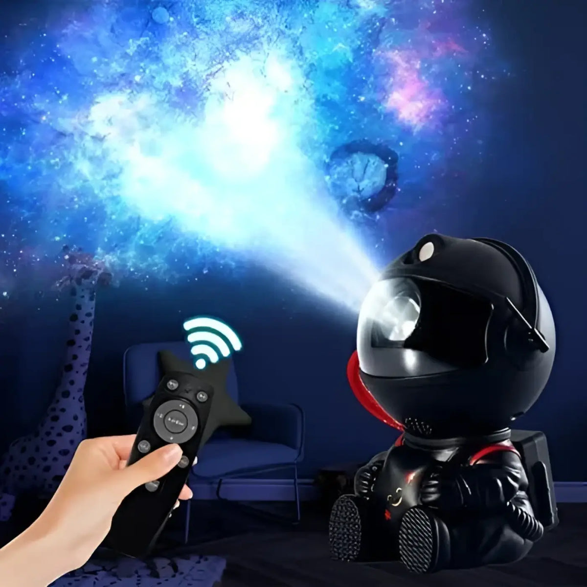 Veilleuse Astronaute Projecteur Galaxie – Bédo