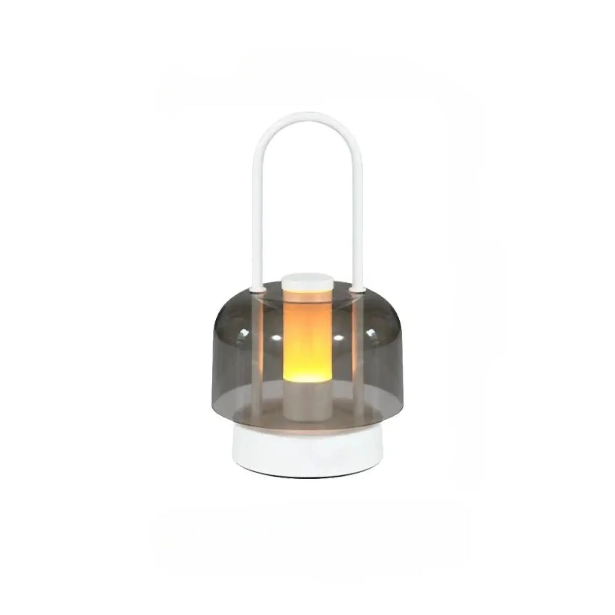 Lampe à Poser Verre et Métal – Bemia