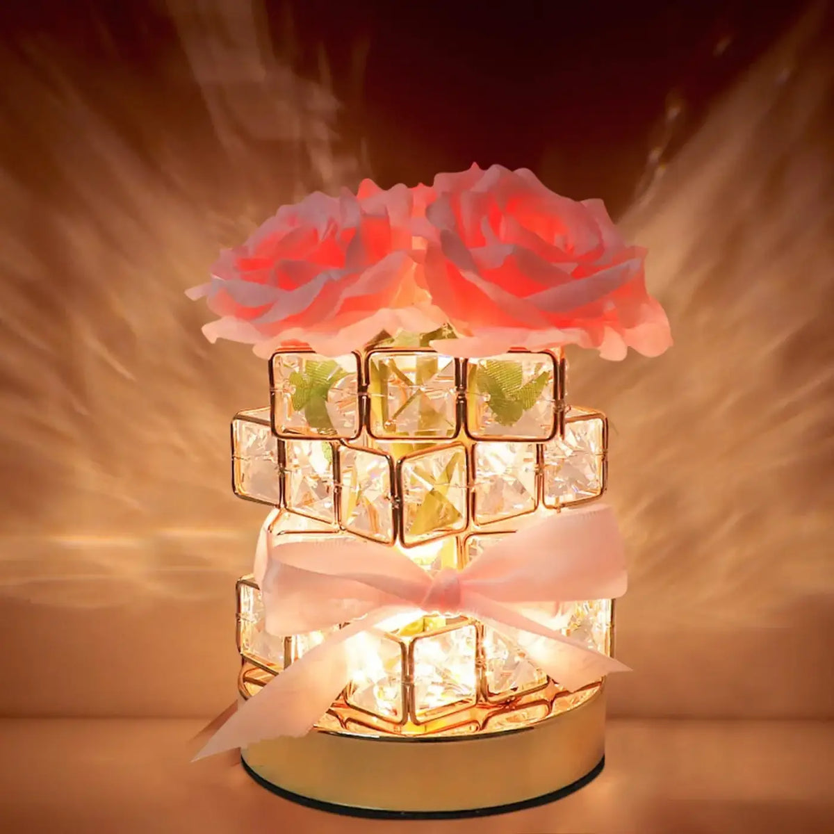 Lampe de Chevet Bouquet de Roses – Zidon
