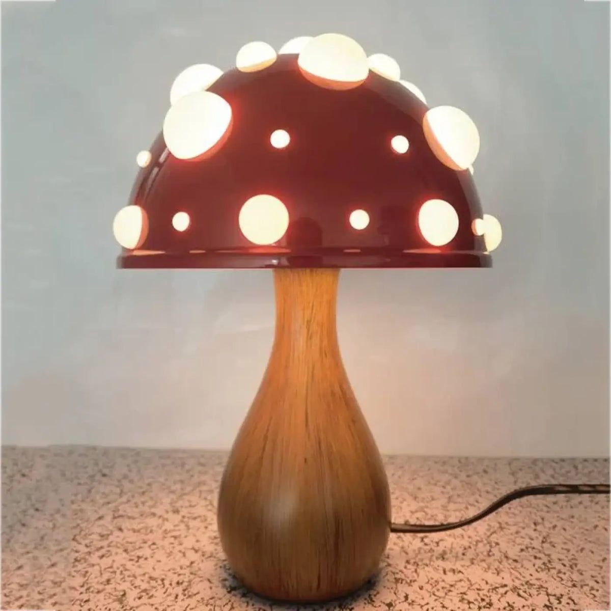 Lampe de Chevet Champignon à Pois – Sedane