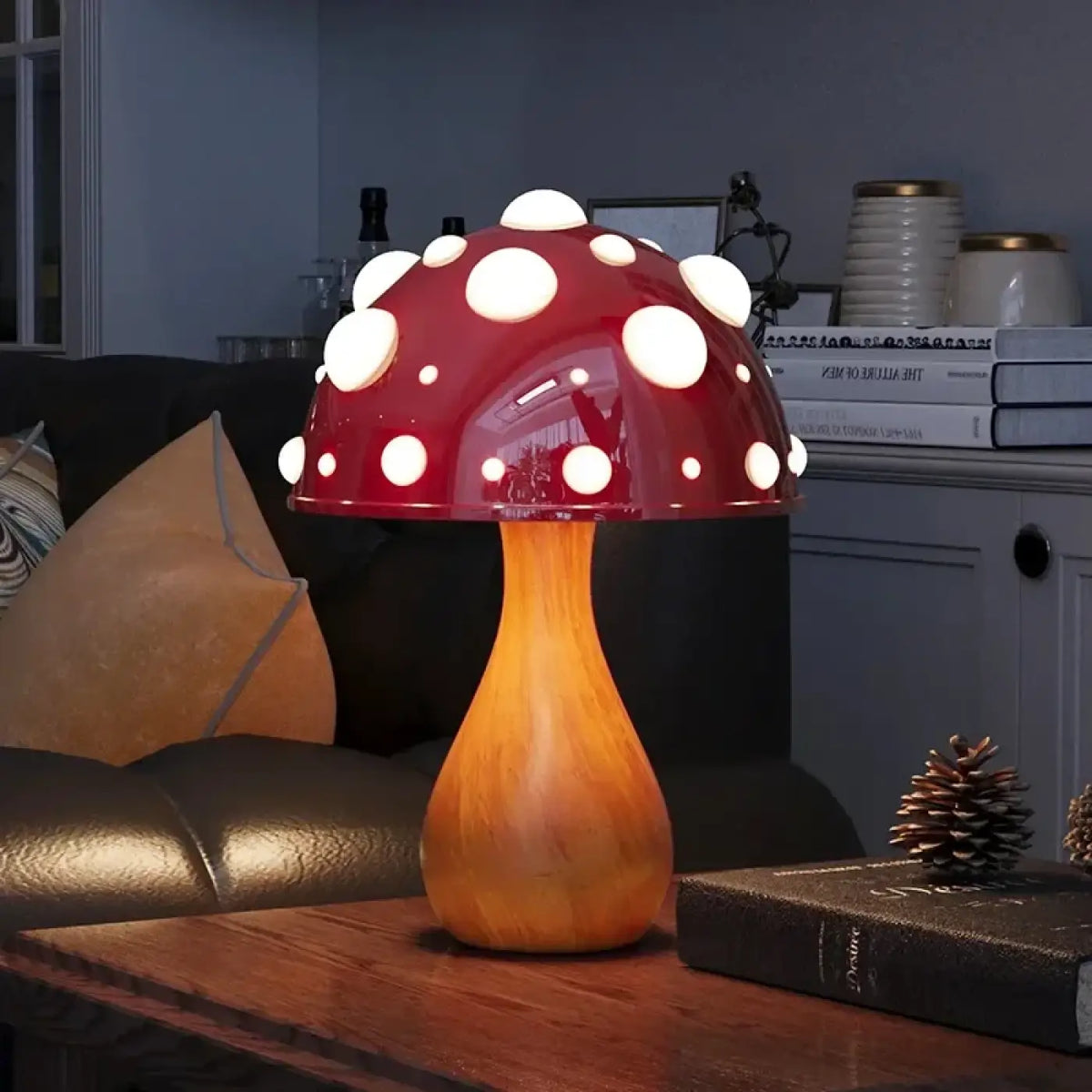 Lampe de Chevet Champignon à Pois – Sedane