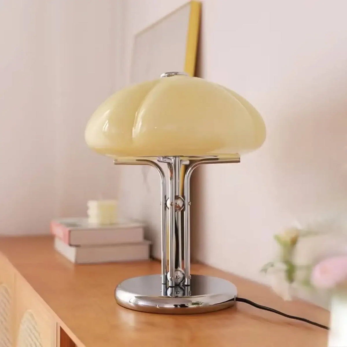 Lampe de Chevet Champignon en Verre – Éson