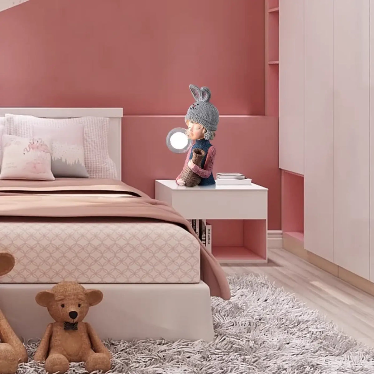 Lampe de Chevet Lapin Lumineuse – Konio