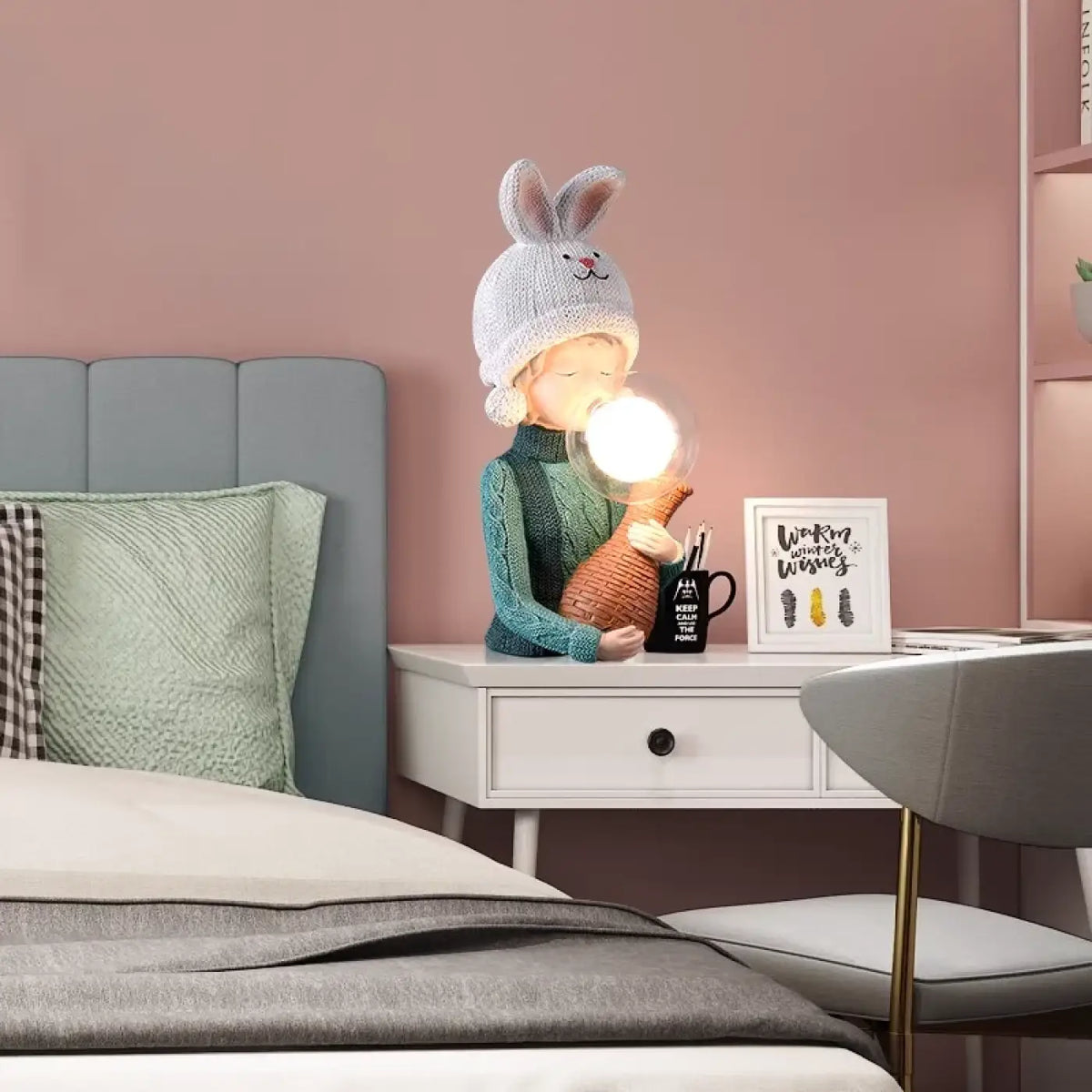 Lampe de Chevet Lapin Lumineuse – Konio