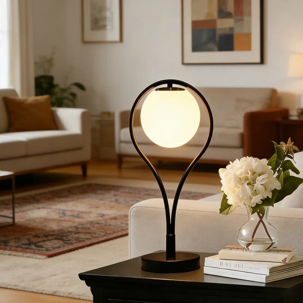 Lampe de Chevet Sculpturale Organique – Nimo