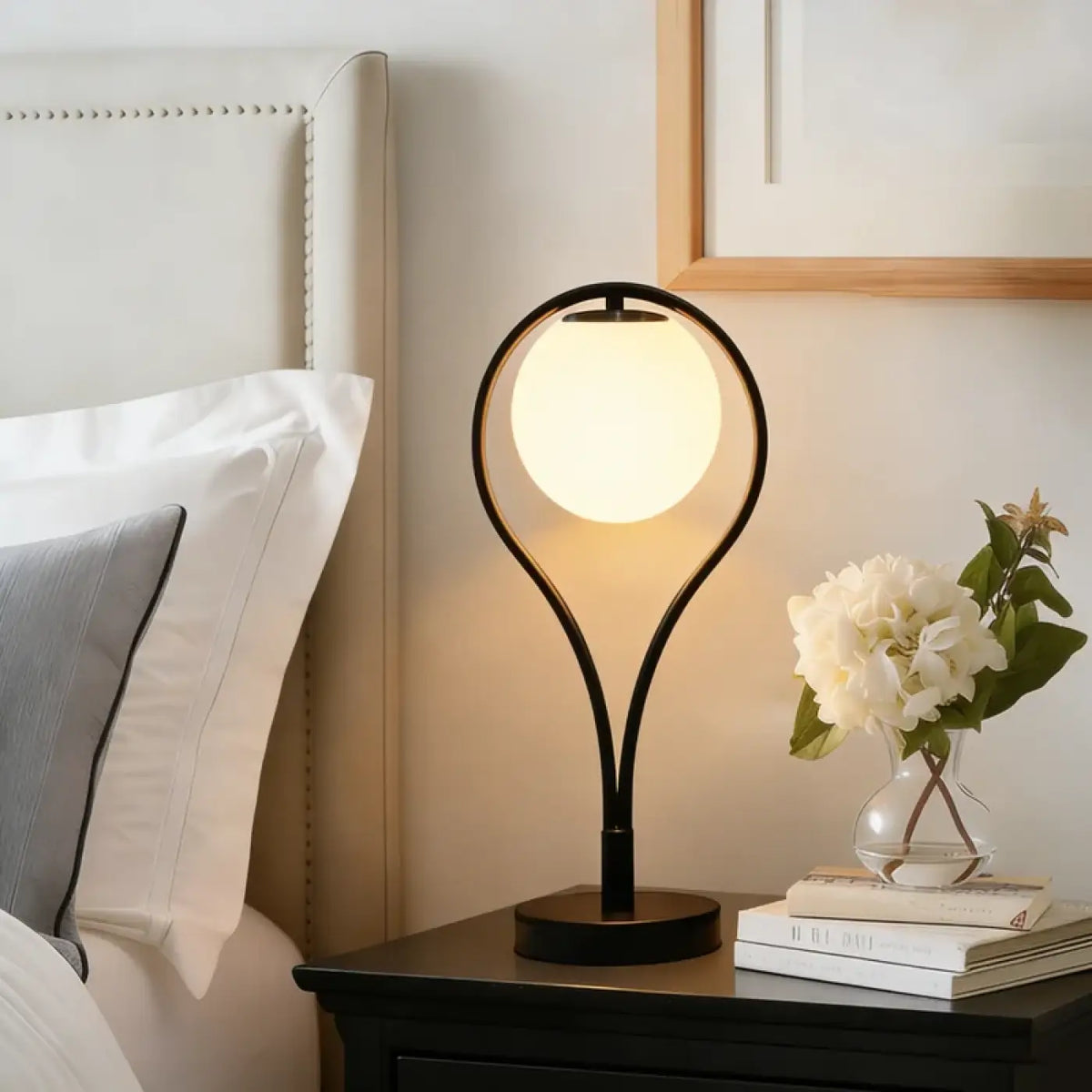 Lampe de Chevet Sculpturale Organique – Nimo
