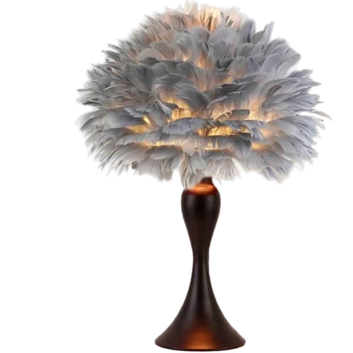 Lampe de Chevet en Plumes – Beline