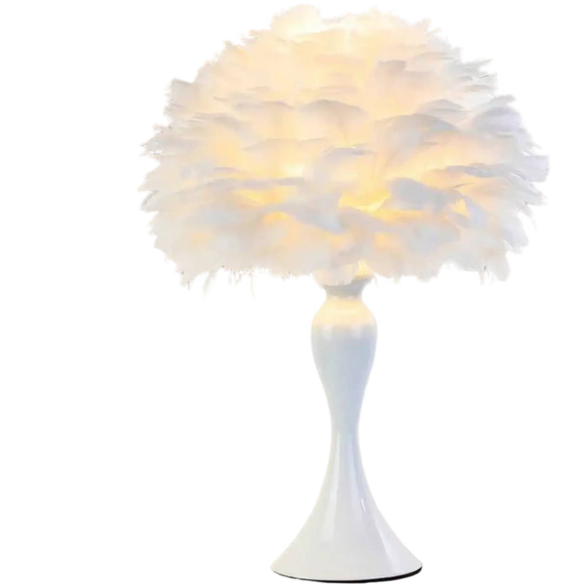 Lampe de Chevet en Plumes – Beline