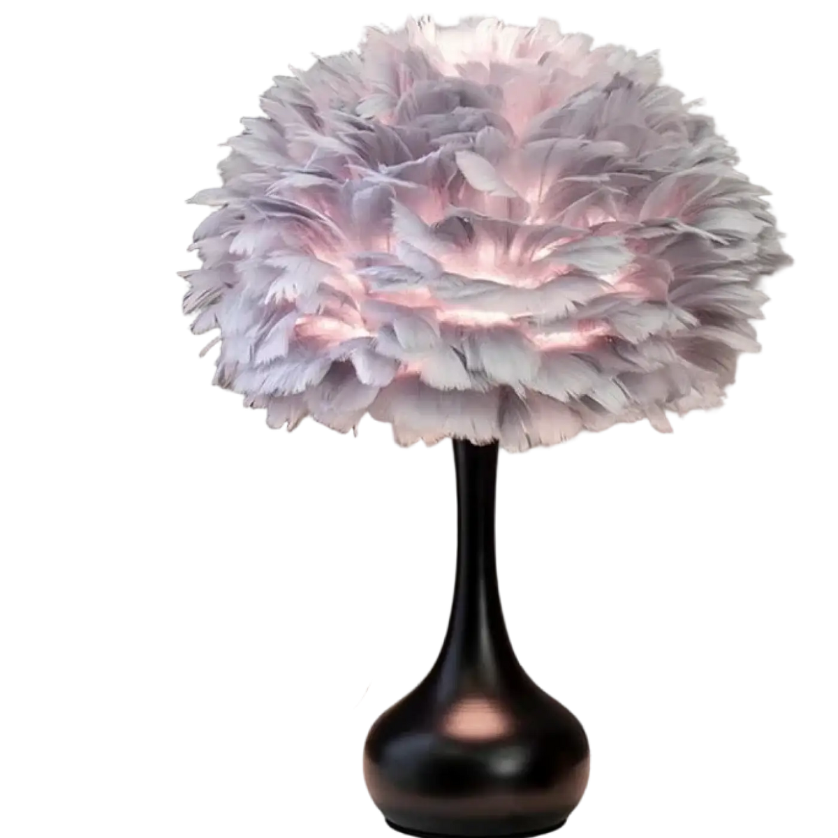 Lampe de Chevet en Plumes – Beline