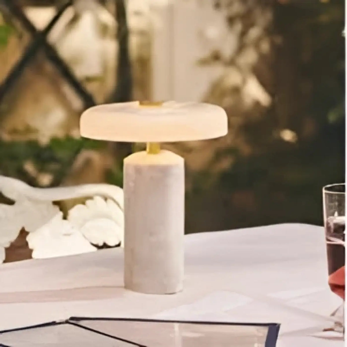 Lampe de Chevet Effet Marbre – Rasette