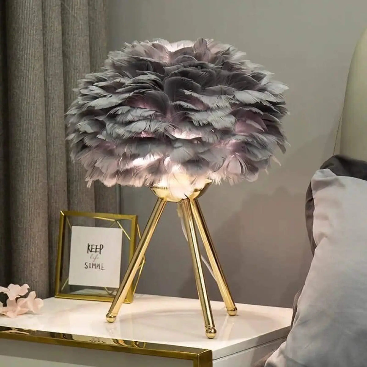 Lampe de Chevet Plume Aérienne – Sivine
