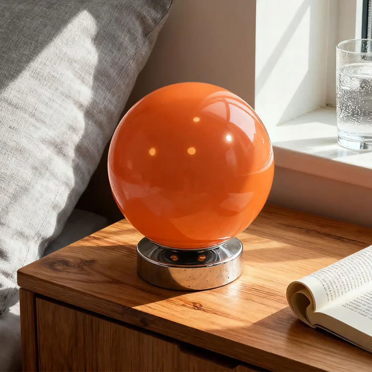 Lampe de Chevet Ronde Scandinave – Zedan