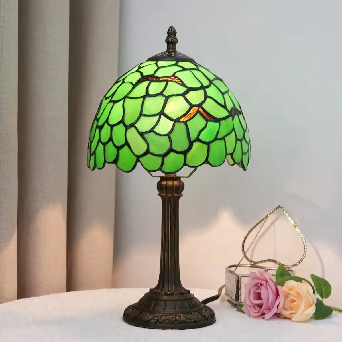 Lampe de Chevet Vintage à Motifs – Adelle