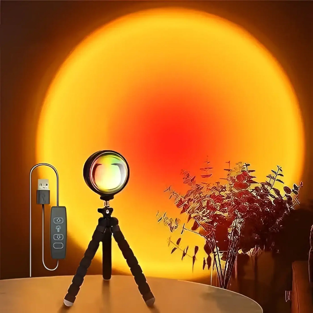 Lampe Coucher de Soleil Projecteur – Odine