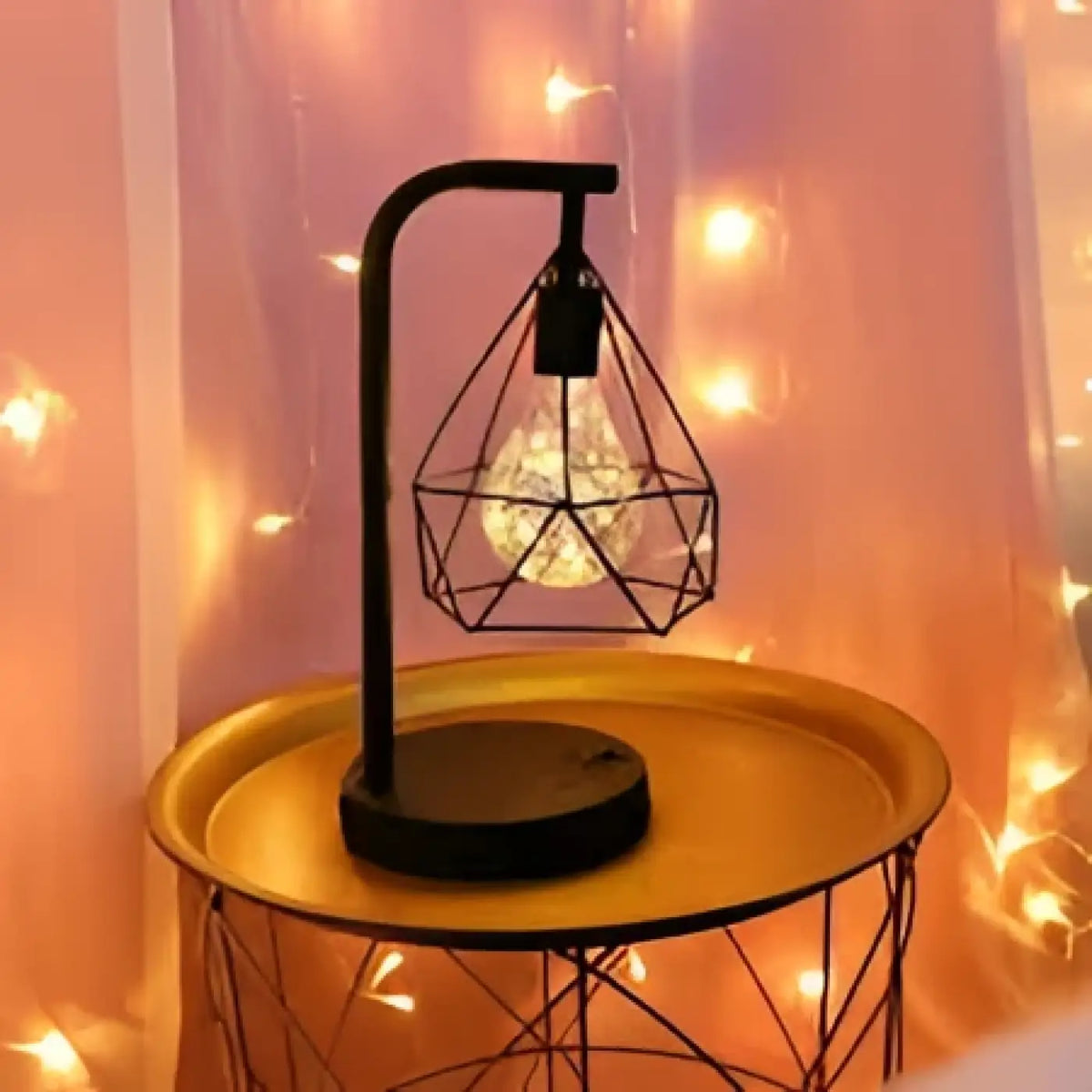 Lampe à Poser Industrielle Géométrique – Énine