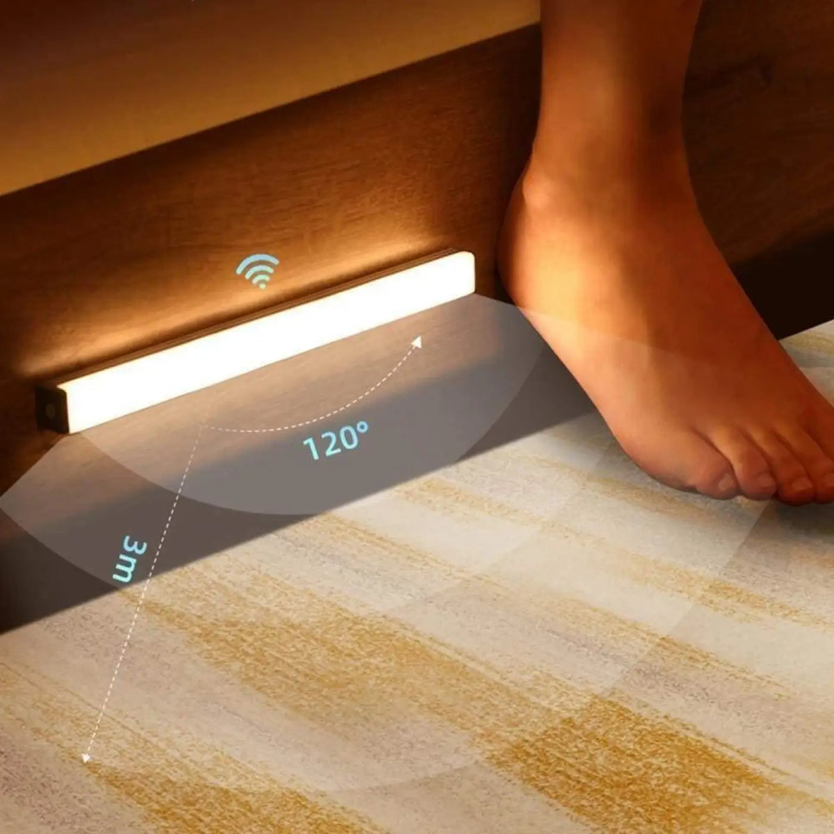 Lampe LED à Détecteur de Mouvement – Zélon