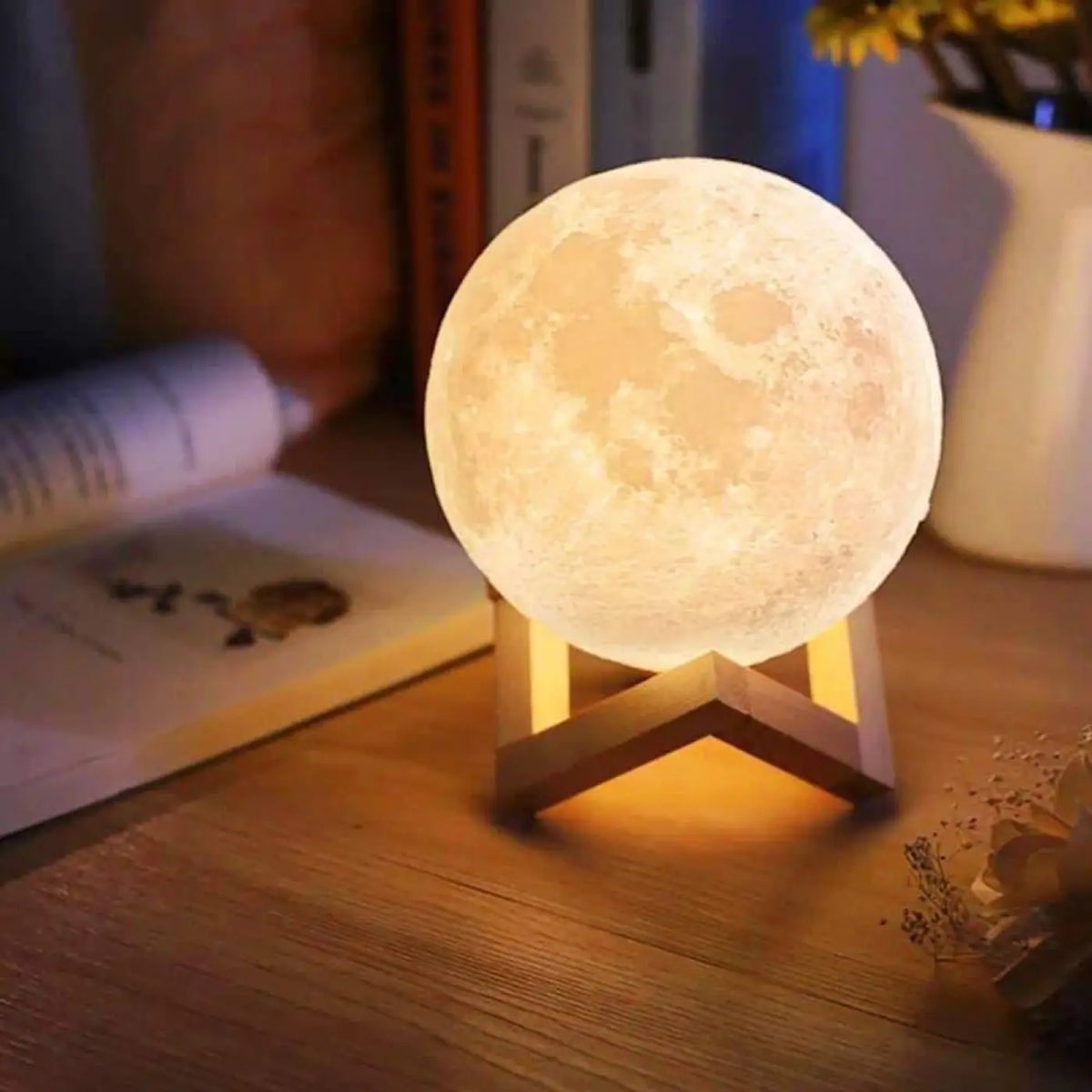 Lampe Lune Impression 3D – Tirine