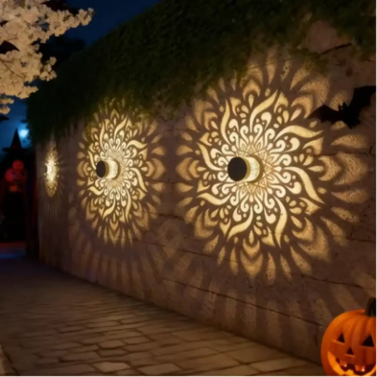 Applique Murale Extérieure Solaire à Projection – Folo